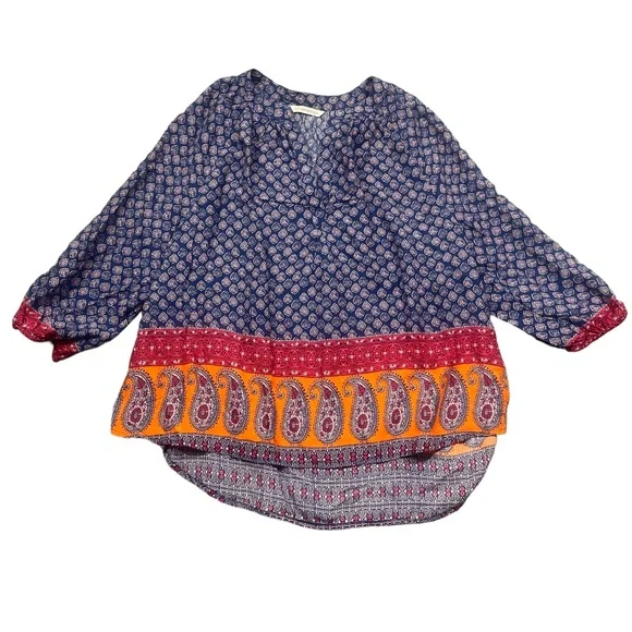 Soft Surrounding Design Petite Medium Tunic‎ Bohemian Lightweight - Picture 3 of 5